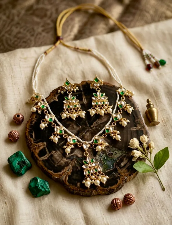 Blossom_White_Festive_Necklace_Set