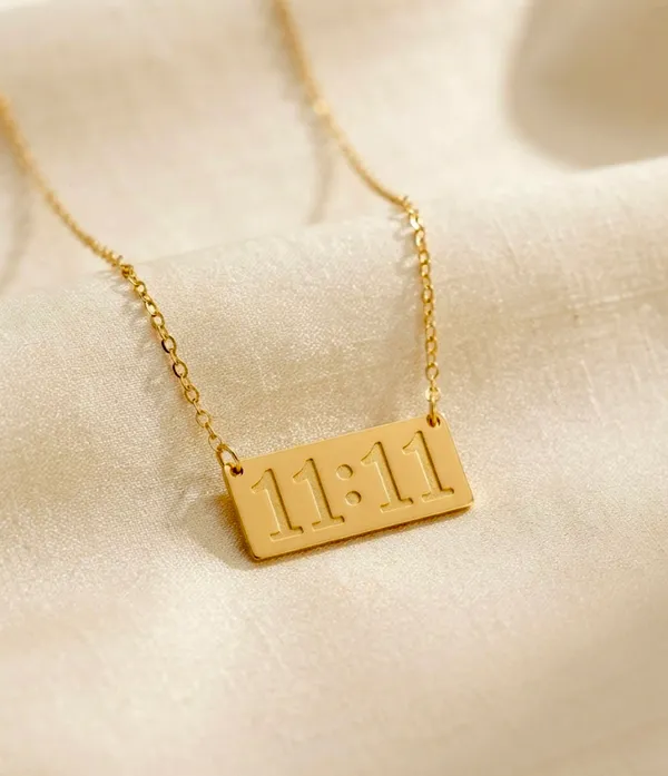 Gold_Stainless_Steel_11:11_Anti_Tarnish_Chain_Necklace_For_Women_Pack_Of_2