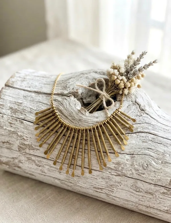 Gold_Brass_Spike_Fringe_Necklace_For_Women_Pack_Of_3