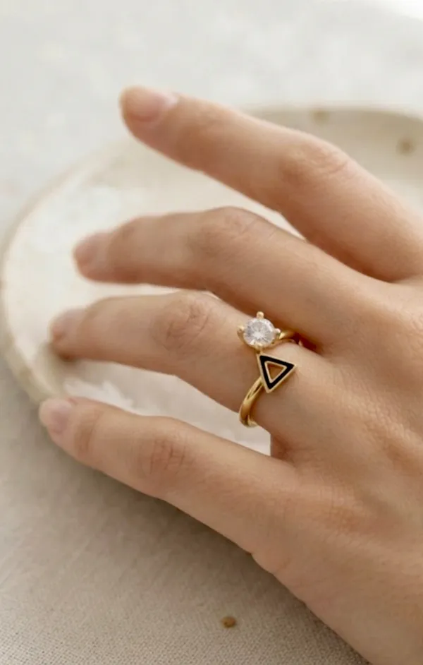 Gold_Brass_Nova_Ring_For_Women_Pack_Of_4