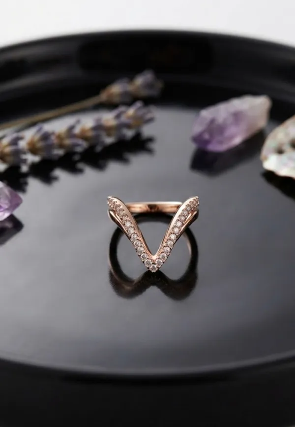 Rose_Gold_Brass_Pav�_Chevron_V_Ring_For_Women_Pack_Of_2
