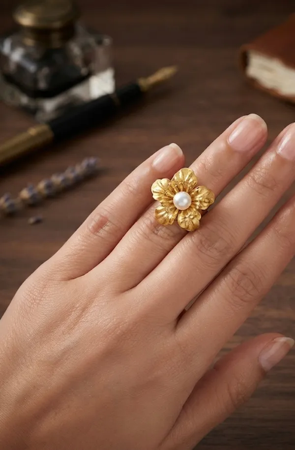 Gold_Brass_Blooming_Flower_Ring_For_Women_Pack_Of_2