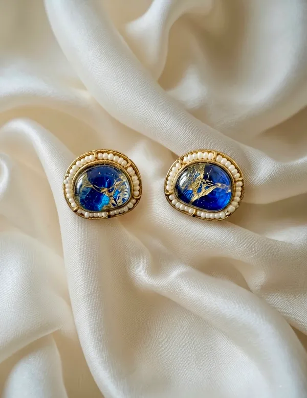 The_Gajraja_Royal_Blue_Lapis_&_Elephant_Motif_Choker_Set