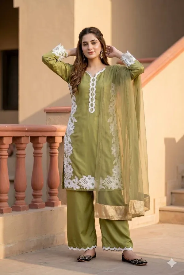 khodal_Embroidered_Kurta,_Palazzo_&_Dupatta_Set_()