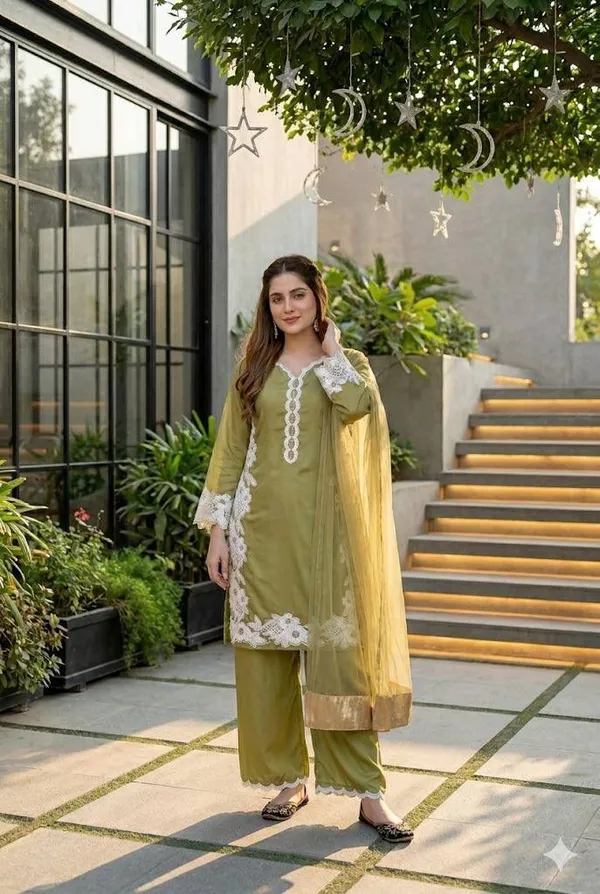 khodal_Embroidered_Kurta,_Palazzo_&_Dupatta_Set_()