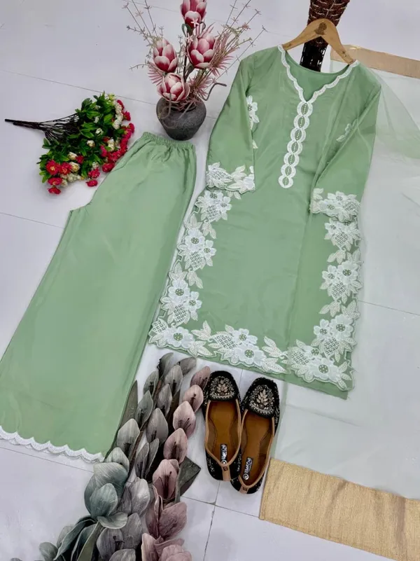 khodal_Embroidered_Kurta,_Palazzo_&_Dupatta_Set_()
