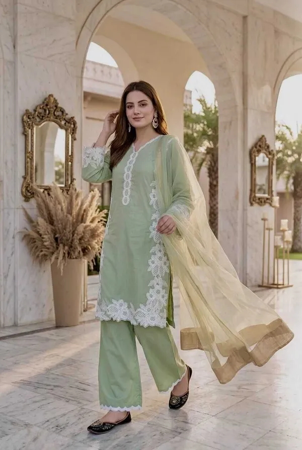 khodal_Embroidered_Kurta,_Palazzo_&_Dupatta_Set_()
