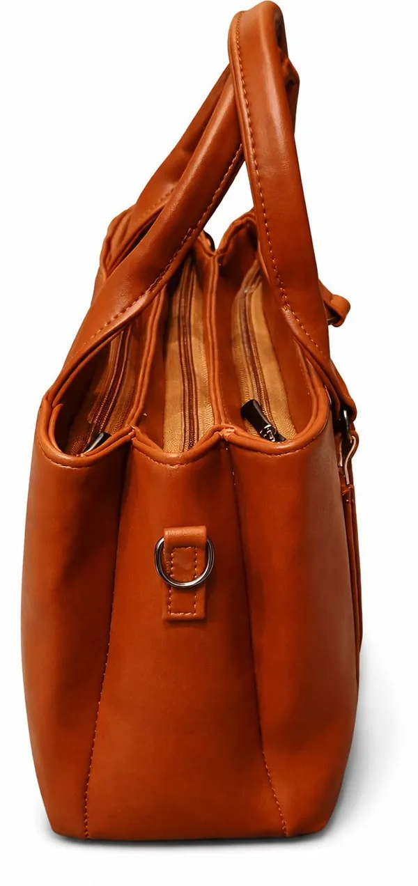 Brown_Pu_Leather_Tote_Bag_For_Women