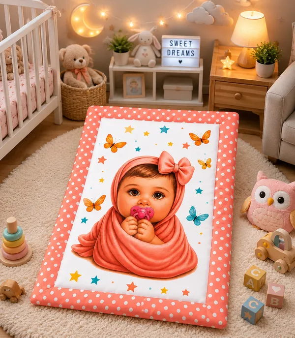 Coral_Printed_Baby_Play_Mat_for_Infants__|_(Size:30x20_Inch)_|_Soft_Cotton_Sleeping_Mattress_|