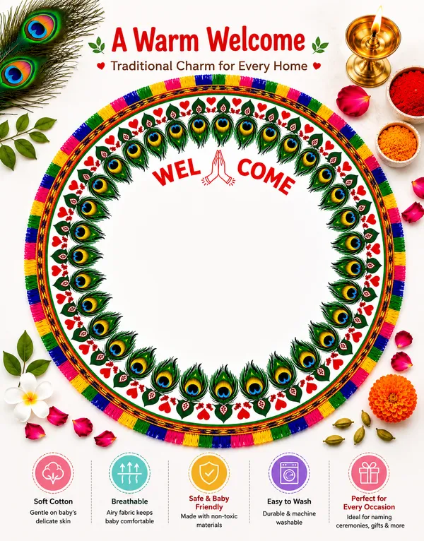 Cotton_Traditional_Peacock_Print_Welcome_Decor_Mat__|_(Size:17x17_Inch)_|