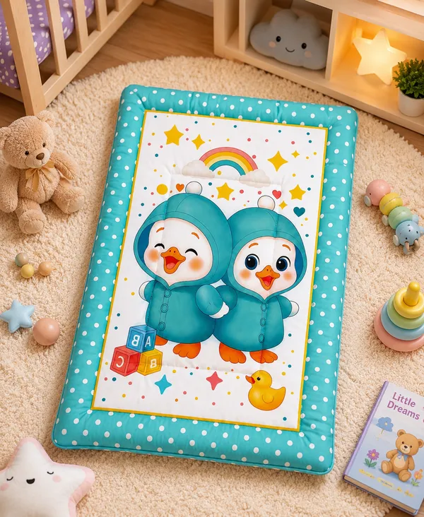 Blue_Cotton_Printed_Baby_Mat_for_Infants__|_(Size:30x20_Inch)_|_Soft_Cotton_Sleeping_Mattress_|