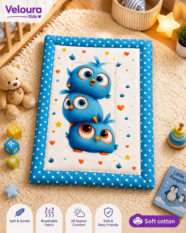 Blue_Cotton_Printed_Baby_Mat_for_Infants__|_(Size:30x20_Inch)_|_Soft_Cotton_Sleeping_Mattress_|