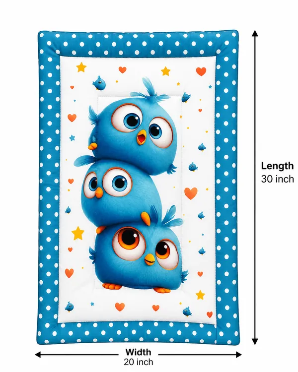 Blue_Cotton_Printed_Baby_Mat_for_Infants__|_(Size:30x20_Inch)_|_Soft_Cotton_Sleeping_Mattress_|