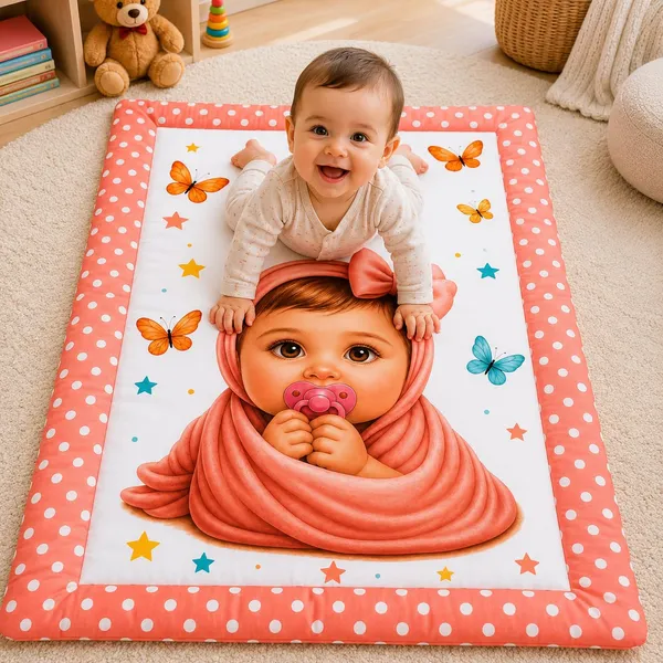 Coral_Printed_Baby_Play_Mat_for_Infants__|_(Size:30x20_Inch)_|_Soft_Cotton_Sleeping_Mattress_|