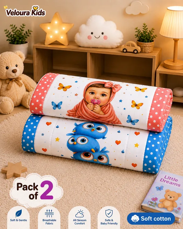 Muslin_Cotton_Baby_Quilts_Set_of-(2)_|_(Size:30x20_Inch)_|_Soft_Cotton_Sleeping_Mattress_|_Foldable_&_Travel_Friendly_Bedding_Set_for_New-born_to_Toddler