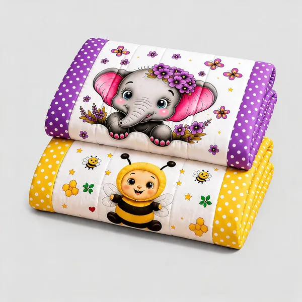 Purple_And_Yellow_Cotton_Printed_Baby_Sleeping_Mattress_Pack_Of_2