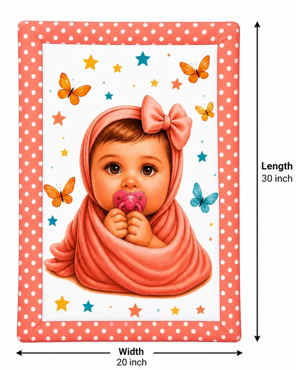 Coral_Printed_Baby_Play_Mat_for_Infants__|_(Size:30x20_Inch)_|_Soft_Cotton_Sleeping_Mattress_|