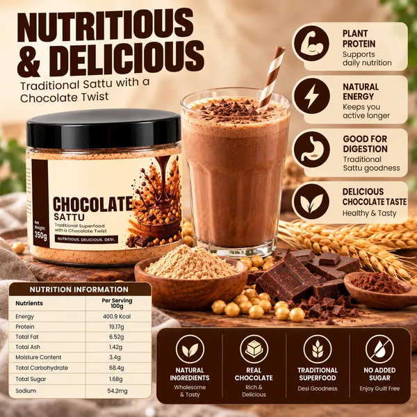 Oragany_Chocolate_Sattu_Powder_350G