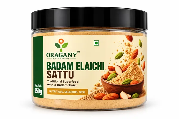 Oragany_Badam_Elaichi_Sattu_350G