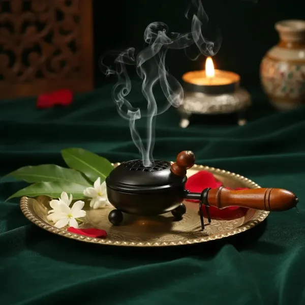 Iron_Traditional_Round_Loban_Dhoop_Dani_Incense_Burner_With_Wooden_Handle