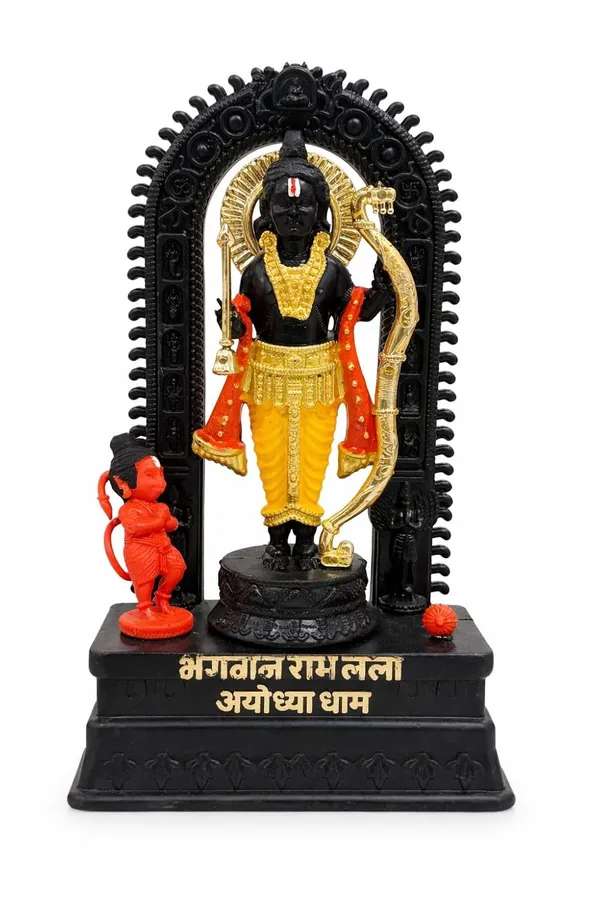 Shrim_Aaradhya_Ram_Lalla_Resin_Idol_Black_Gold_Finish_10_Inch