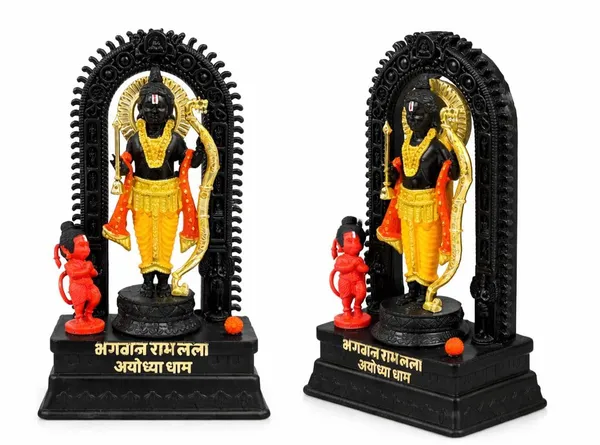 Shrim_Aaradhya_Ram_Lalla_Resin_Idol_Black_Gold_Finish_10_Inch