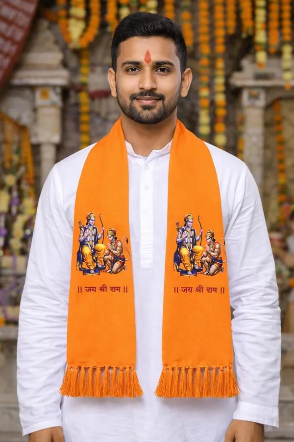 Orange_Cotton_Jai_Shri_Ram_Bhagwa_Religious_Patka_Stole