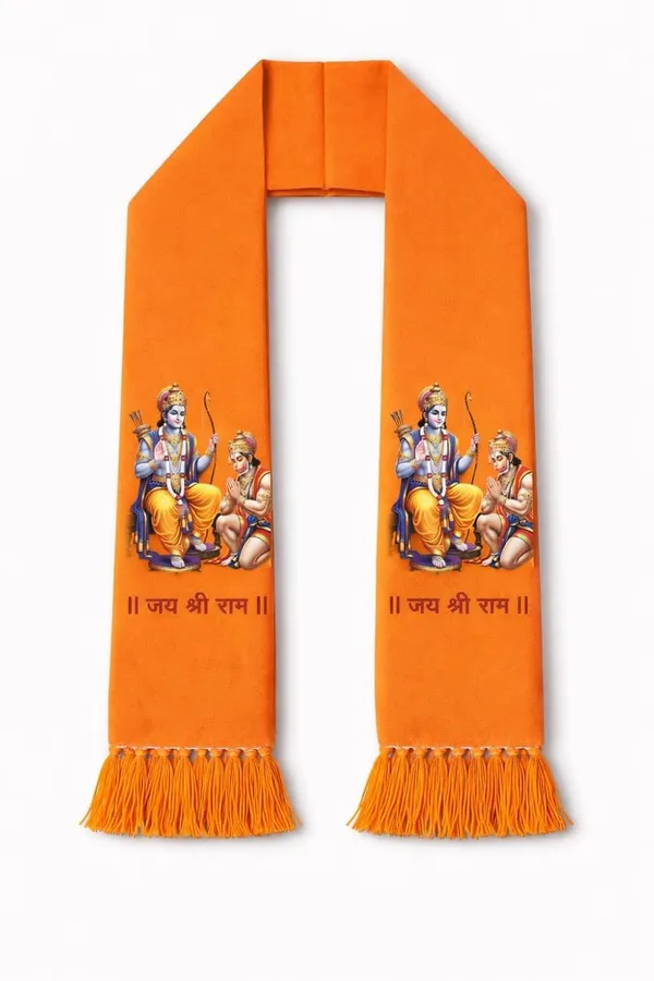 Orange_Cotton_Jai_Shri_Ram_Bhagwa_Religious_Patka_Stole