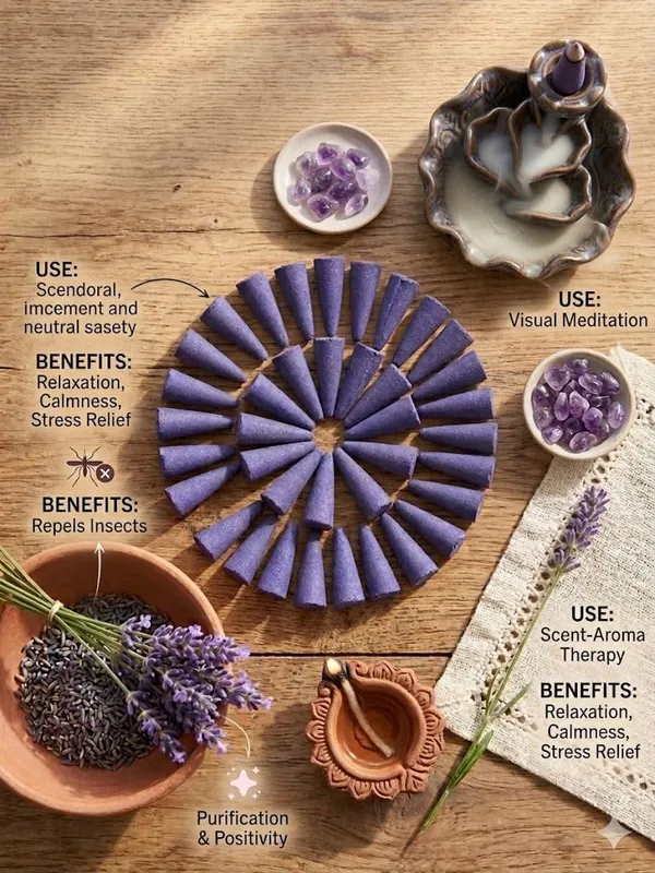 Shrim_Aaradhya_Natural_Cow_Dung_Lavender_Dhoop_Cone