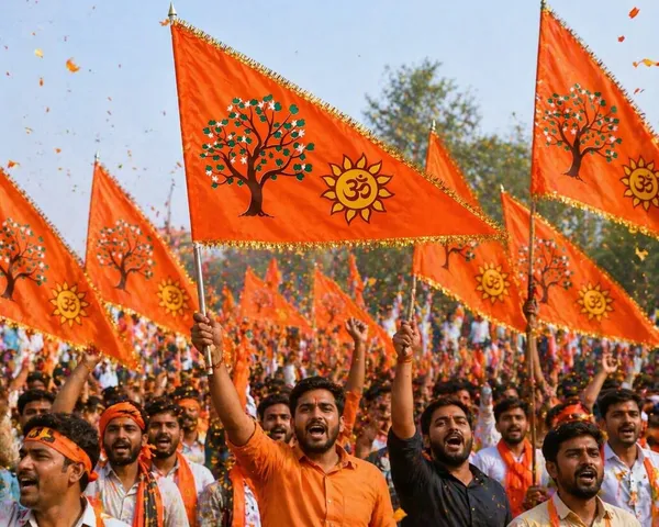 Ram_Mandir_Satin_Triangular_Dhwaj_Flag_Orange_Gold_Fringe