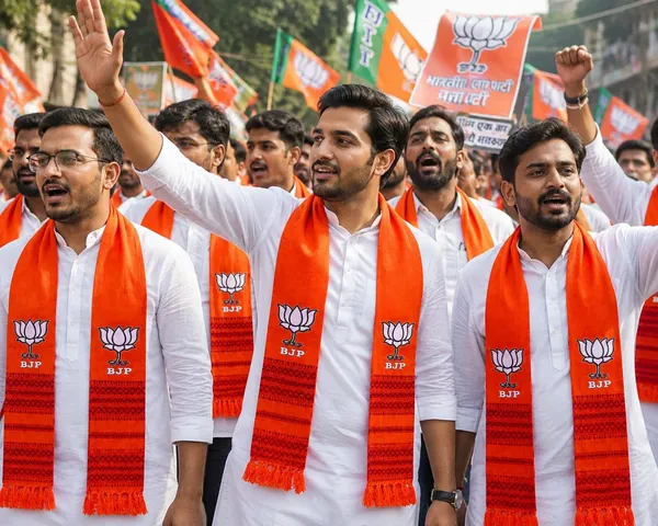 Bhagwa_Red_Cotton_Bjp_Lotus_Embroidered_Campaign_Patka_Muffler