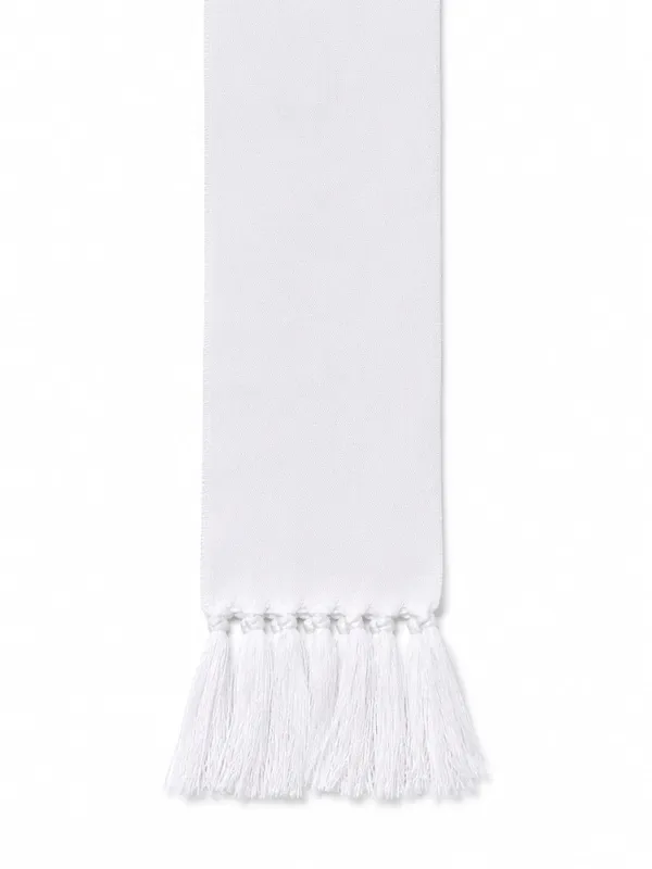 White_Cotton_Plain_Patka_Muffler_Scarf_With_Tassels
