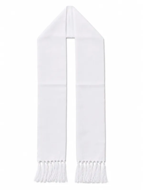 White_Cotton_Plain_Patka_Muffler_Scarf_With_Tassels