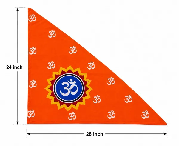 Bhagwa_Satin_Triangular_Om_Symbol_Religious_Flag_Orange