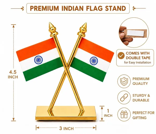 Indian_Tricolour_Satin_Desk_Flag_Gold_Finish_Cross_Stand