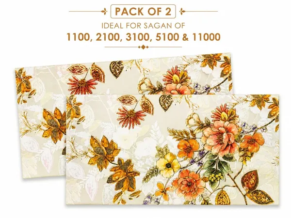 Gold_Embossed_Floral_Designer_Shagun_Lifafa_Cash_Envelope_Pack_Of_2