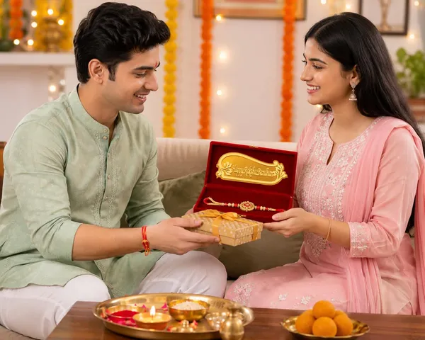 Mdf_Red_Velvet_Raksha_Bandhan_Cash_Shagun_Gift_Box_Gold_Emblem