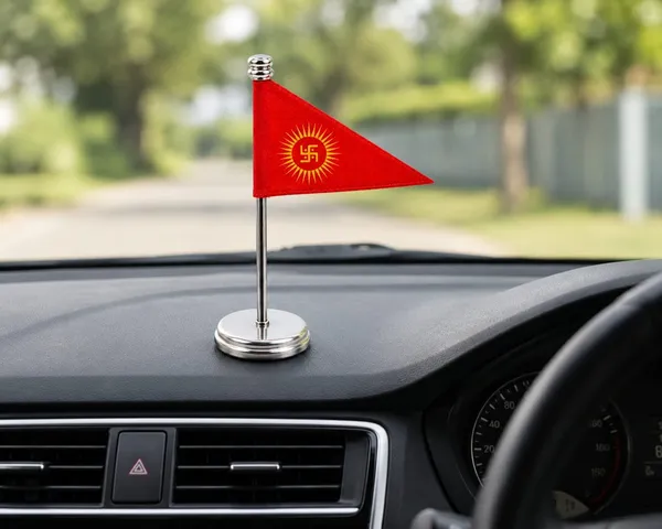 Red_Satin_Swastik_Triangular_Mini_Flag_Car_Dashboard_Desk