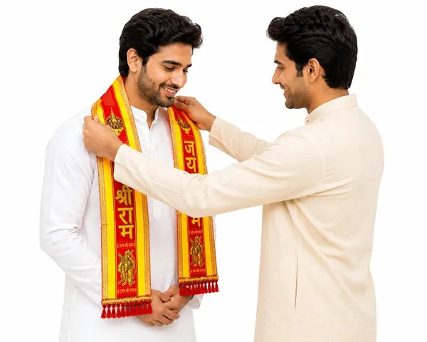 Red_Yellow_Cotton_Jai_Shri_Ram_Zari_Embroidered_Jagran_Patka