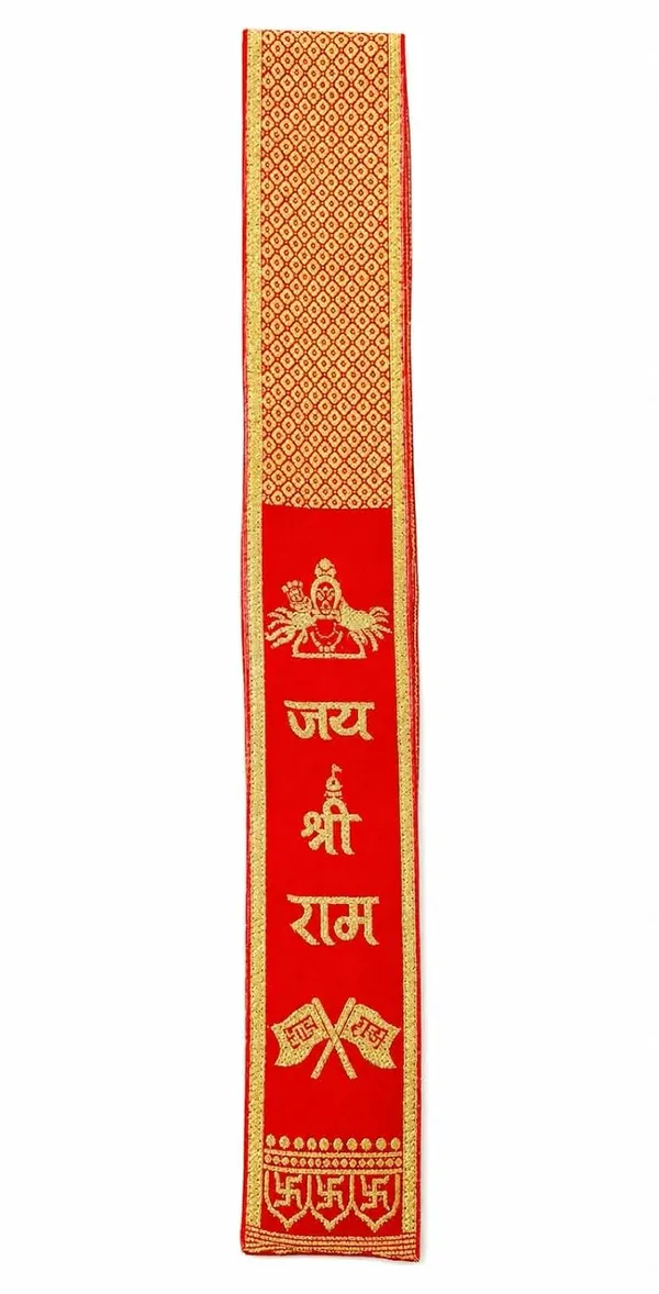 Red_Zari_Jai_Shri_Ram_Gold_Embroidered_Patka_Pack_Of_10