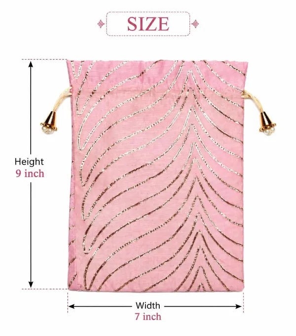 Pink_Satin_Striped_Drawstring_Festive_Potli_Gift_Bag_Pack_Of_6