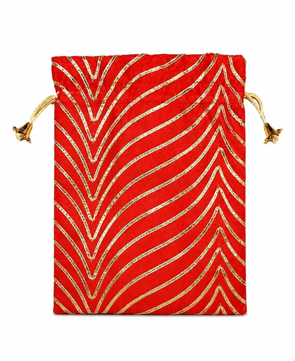 Red_Satin_Striped_Drawstring_Wedding_Return_Gift_Potli_Bag_Pack_Of_6