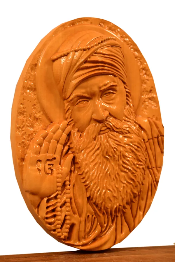 Guru_Nanak_Dev_Ji_Boxwood_Hand-Carved_Wall_Relief_Panel_Light_Cream