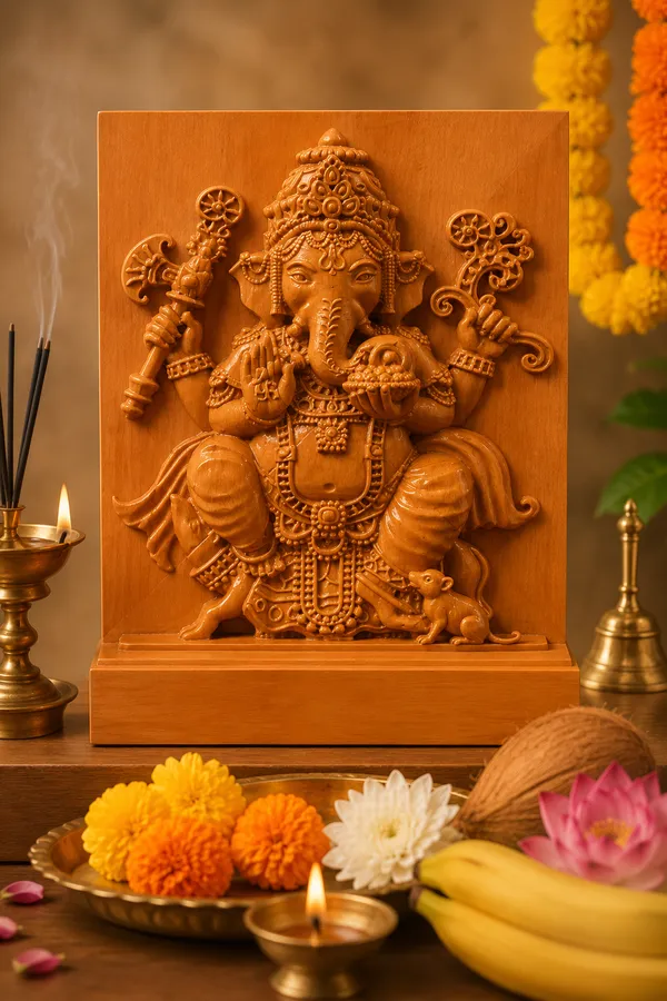 Mouse_Ganapati_Boxwood_Hand-Carved_Wall_Relief_Panel_Light_Cream