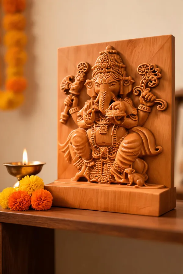 Mouse_Ganapati_Boxwood_Hand-Carved_Wall_Relief_Panel_Light_Cream