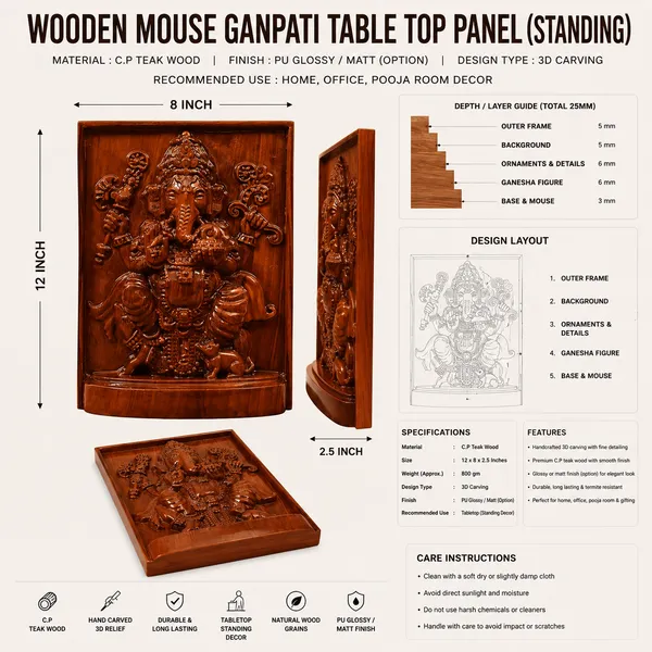 Mouse_Ganapati_Teakwood_Hand-Carved_Wall_Relief_Panel_Brown