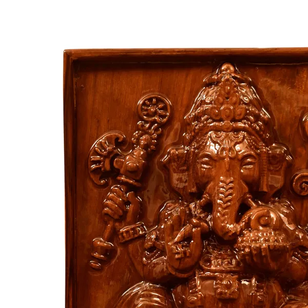 Mouse_Ganapati_Teakwood_Hand-Carved_Wall_Relief_Panel_Brown