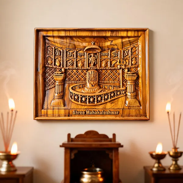 Mahakaal_Brown_Teakwood_Carved_Wall_Relief_Panel