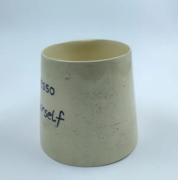 Handmade_Stoneware_Coffee_Mug_–_“Espresso_Yourself”_Quote_|_Artisan_Ceramic_Mug_With_Hand-Painted_Typography