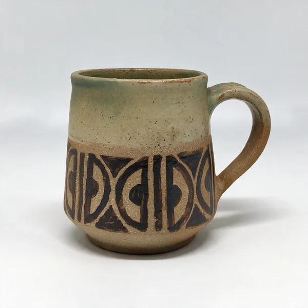 Studio_Pottery_Moss_Green-Beige_Matte_Cofee_Mug